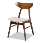 Danica Mid-Century Modern Transitional 4-Piece Dining Chair Set
