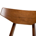 Danica Mid-Century Modern Transitional 4-Piece Dining Chair Set