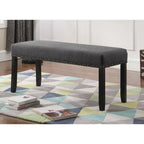 Biony Fabric Dining Bench with Nailhead Trim