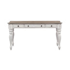 Magnolia Manor Antique White Weathered Bark Writing Desk