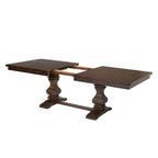 Best Quality Furniture 9-piece Walnut 18 Extension Dining Set