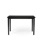 Simple Living Parson Black and Silver 5-Piece Dining Table and Chairs Set