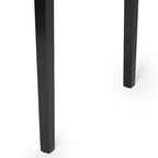 Simple Living Parson Black and Silver 5-Piece Dining Table and Chairs Set