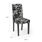 Simple Living Parson Black and Silver 5-Piece Dining Table and Chairs Set