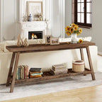 Farmhouse 70.9 Inches Console Entryway Table