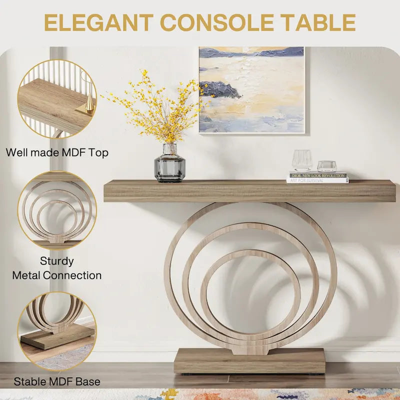 41 Inches Entryway Console Table Accent Talbe for Living Room Entrance