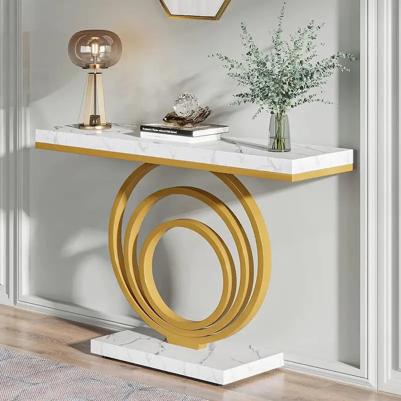 41 Inches Entryway Console Table Accent Talbe for Living Room Entrance