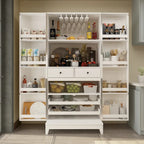 Multifunctional Kitchen Cabinetand Wine Cabinet Wine Glass Rack Pantry