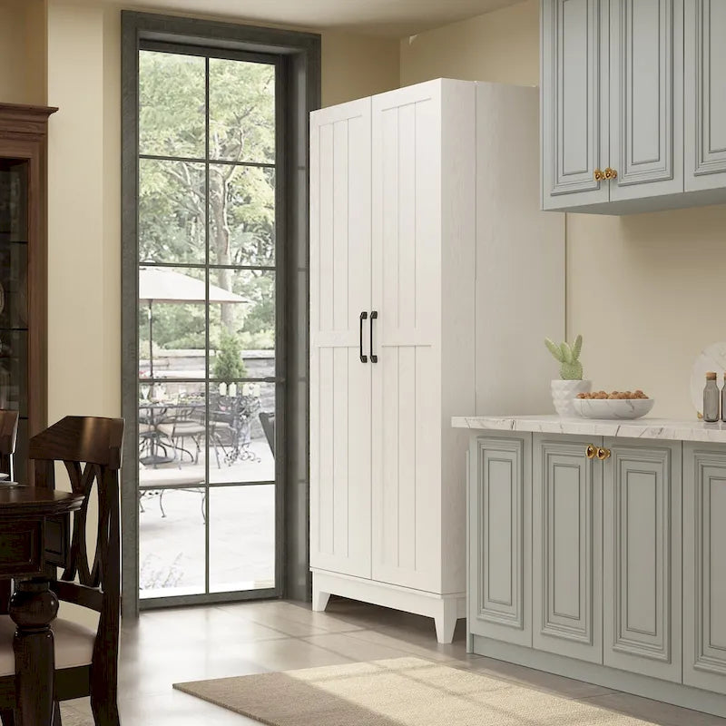 Multifunctional Kitchen Cabinetand Wine Cabinet Wine Glass Rack Pantry
