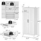 Multifunctional Kitchen Cabinetand Wine Cabinet Wine Glass Rack Pantry