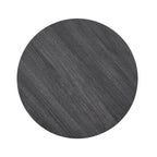 Anze Contemporary Oval Wood Shelf 3-Piece Coffee Table Set