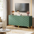 31.5 Modern Accent Storage Cabinet for Living Room Kitchen (Set of 2 )