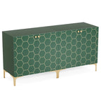 31.5 Modern Accent Storage Cabinet for Living Room Kitchen (Set of 2 )