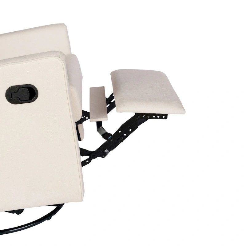 3-in-1 Manual Recliner - Swivel Glider Rocker - 300lb Capacity - Multiple Colors