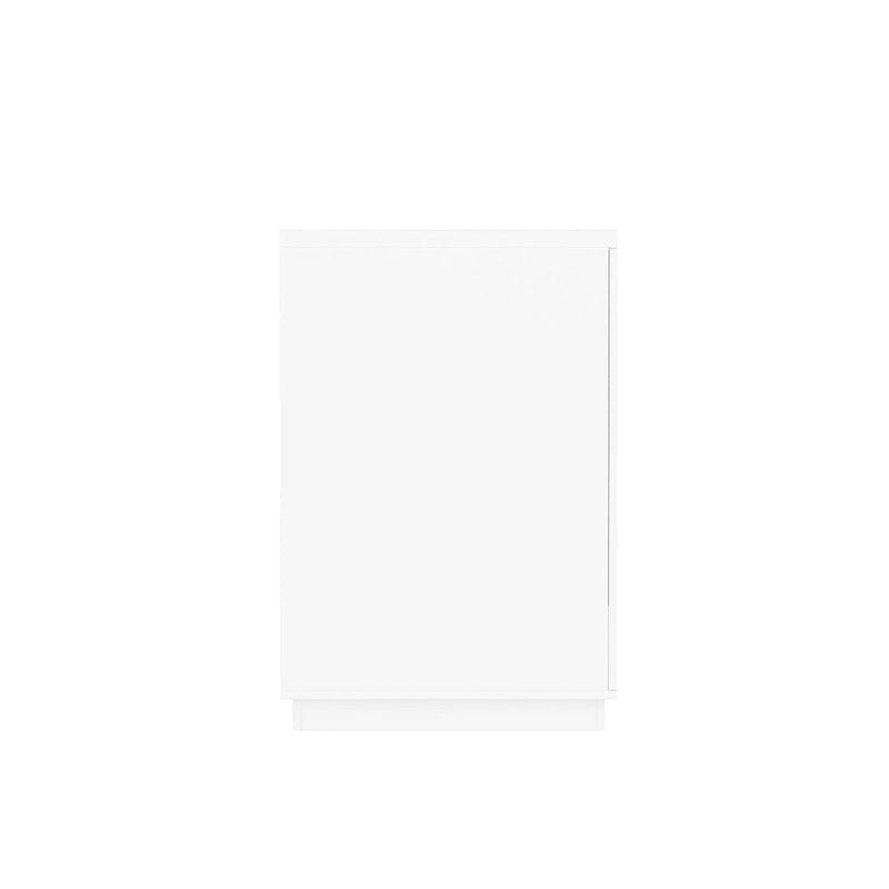 White Storage Sideboard - 63W - 6 Drawers & 2 Cabinets