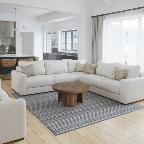 35 Inch Coffee Table, Handcrafted Round Mango Wood Top, Modern Curved Tripod Legs, Walnut Brown