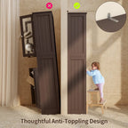 Tall Kitchen Pantry Cabinet, Freestanding Storage Cabinet, Bathroom Storage Cabinet with Doors