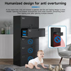 Steel Lateral File Cabinet with Lock