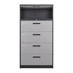Steel Lateral File Cabinet with Lock