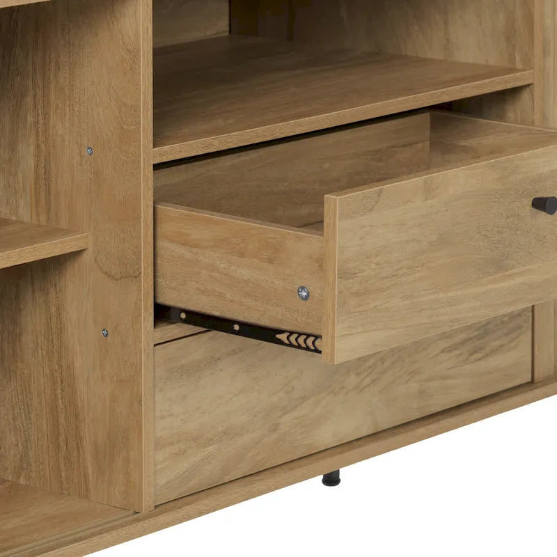 Hikari Curved Sideboard Buffet