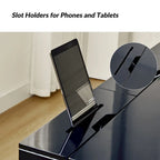 Patricia Modern 3 Drawer Desk with USB Ports and Outlet by HULALA HOME