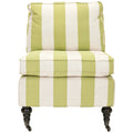  Brianne Armless Club Chair - 24Wx30Dx33H