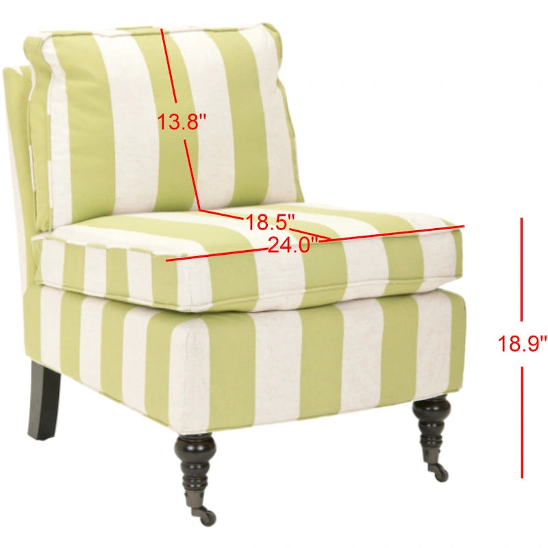 Brianne Armless Club Chair - 24Wx30Dx33H