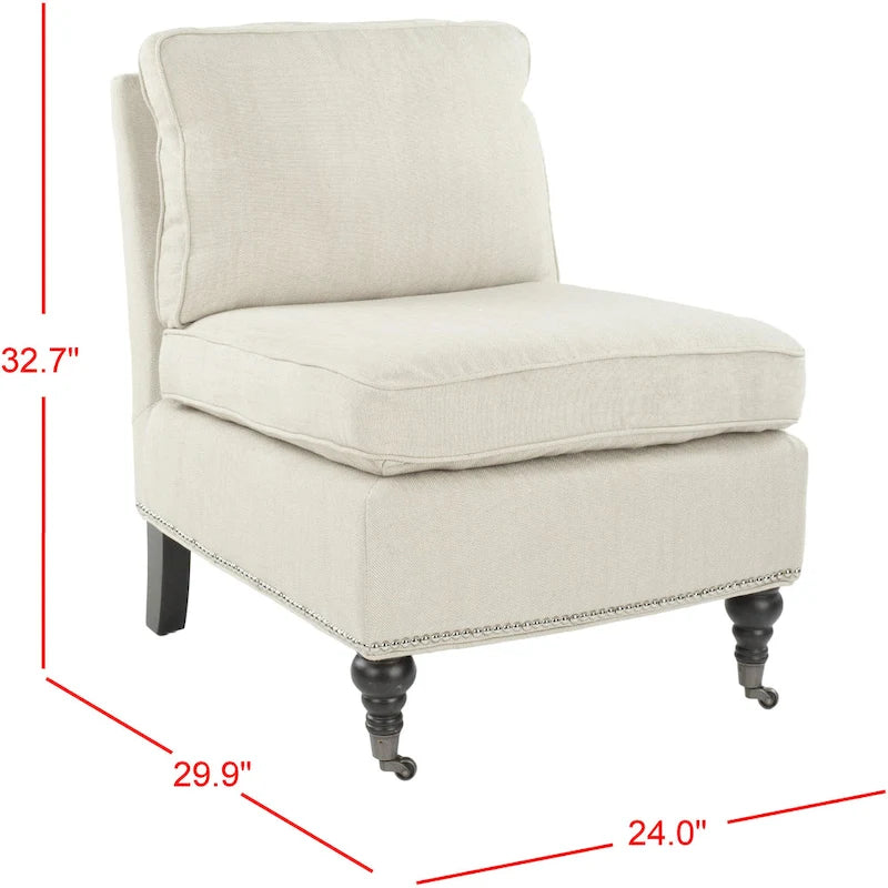 Brianne Armless Club Chair - 24Wx30Dx33H