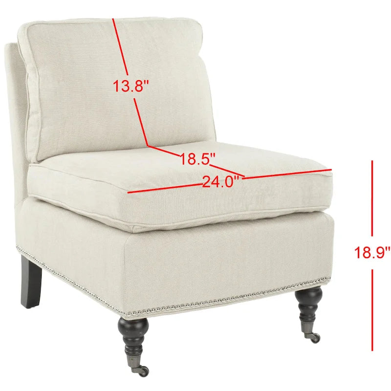 Brianne Armless Club Chair - 24Wx30Dx33H