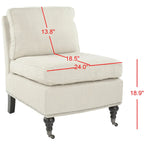 Brianne Armless Club Chair - 24Wx30Dx33H