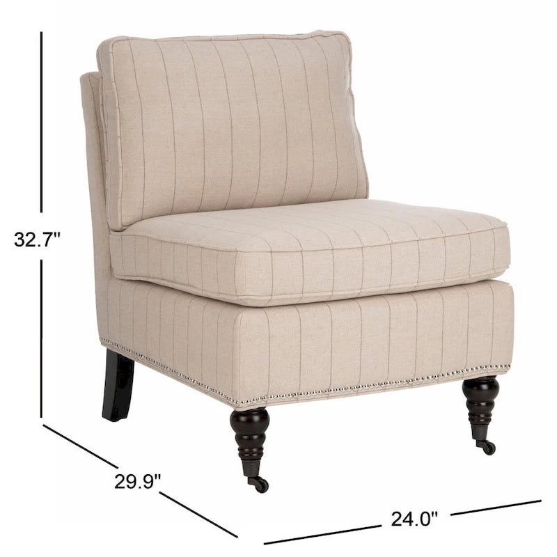 Brianne Armless Club Chair - 24Wx30Dx33H