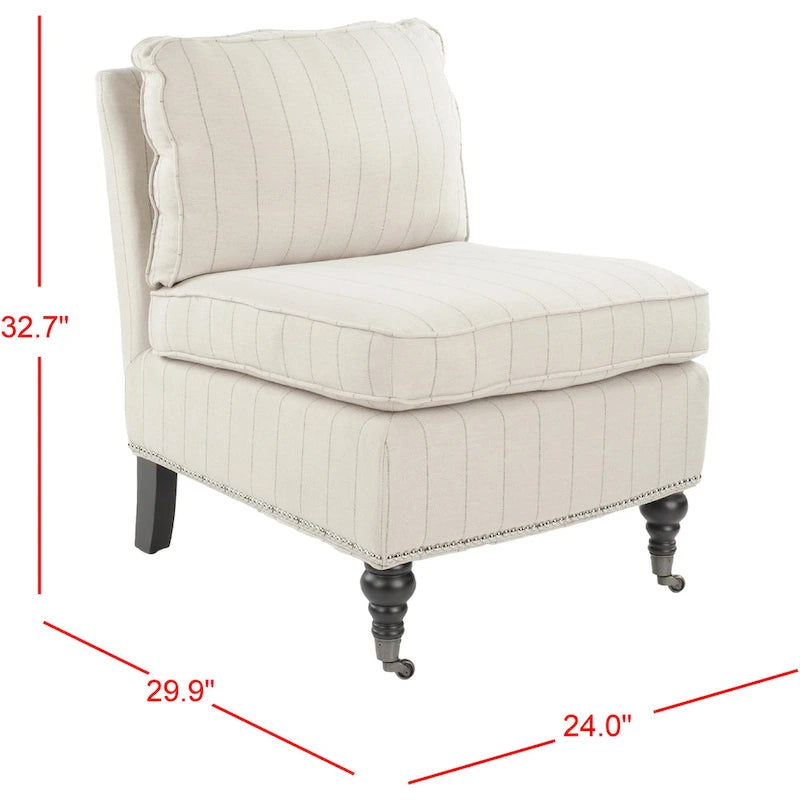 Brianne Armless Club Chair - 24Wx30Dx33H
