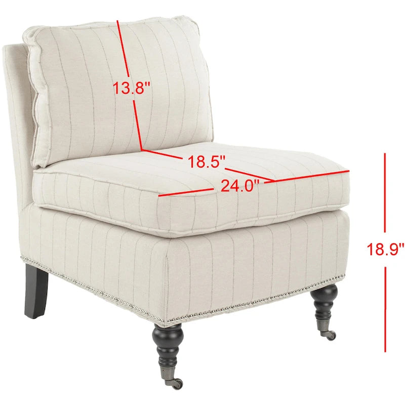 Brianne Armless Club Chair - 24Wx30Dx33H