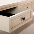 Tressie Sepia Traditional Rectangle Coffee Table - 54 x 23.6 x 19.3 - 54Wx24Dx19H