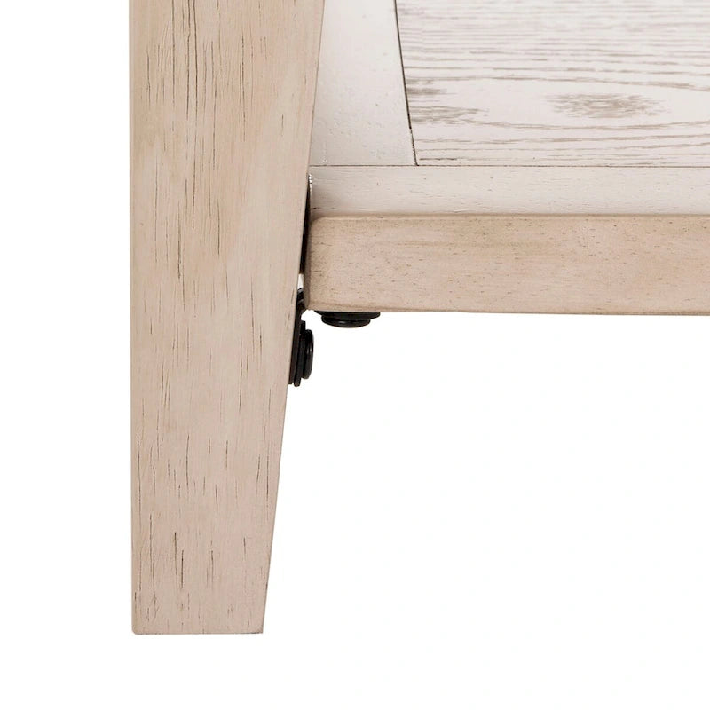 Tressie Sepia Traditional Rectangle Coffee Table - 54 x 23.6 x 19.3 - 54Wx24Dx19H