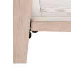 Tressie Sepia Traditional Rectangle Coffee Table - 54 x 23.6 x 19.3 - 54Wx24Dx19H