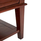 Tressie Sepia Traditional Rectangle Coffee Table - 54 x 23.6 x 19.3 - 54Wx24Dx19H