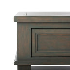 Tressie Sepia Traditional Rectangle Coffee Table - 54 x 23.6 x 19.3 - 54Wx24Dx19H