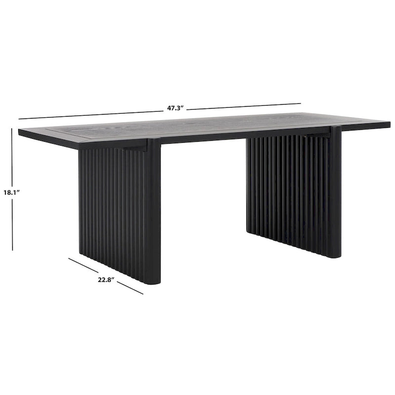 Assel Rectangle Coffee Table - 47 W x 23 D x 18 H - 47Wx23Dx18H