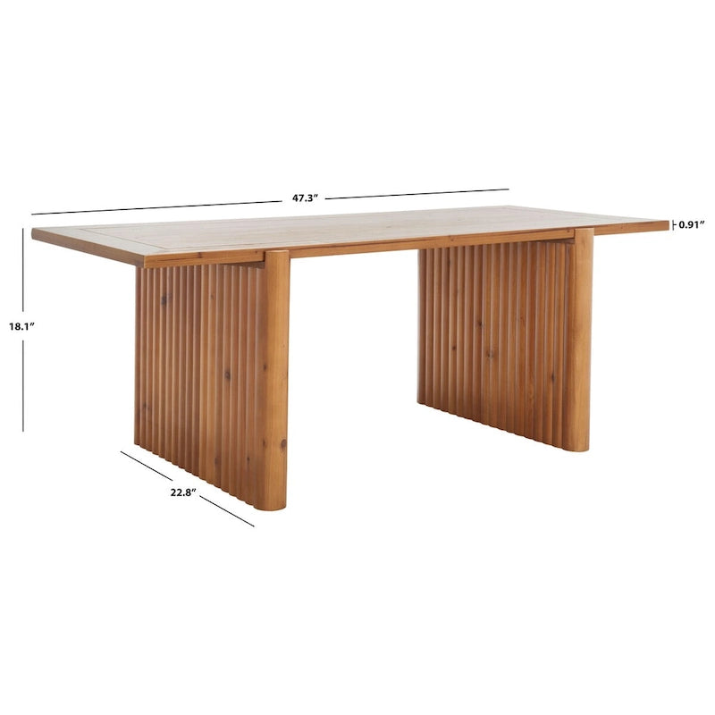 Assel Rectangle Coffee Table - 47 W x 23 D x 18 H - 47Wx23Dx18H