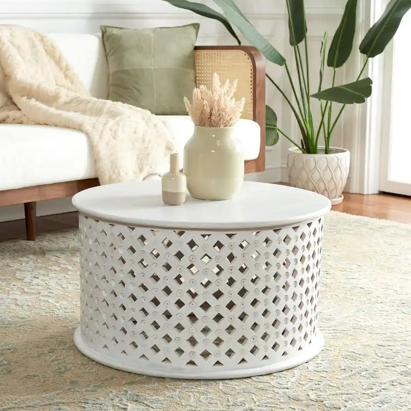 Pere Round Coffee Table - 28 L x 28 D x 16 H - 28Wx28Dx16H