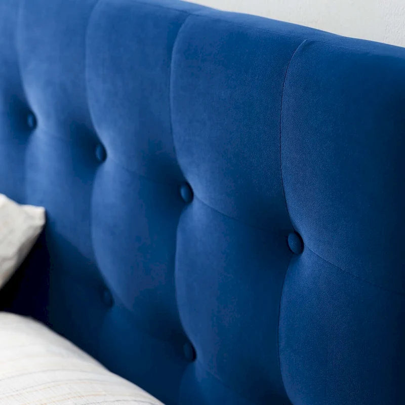 Copper Grove Windsheim King-size Tufted Velvet Headboard