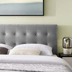 Copper Grove Windsheim King-size Tufted Velvet Headboard