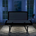 Adjustable Massaging Bed Frame Base with Wireless Remote