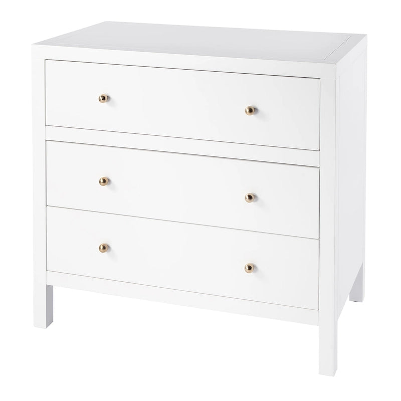 Nora 3-Drawer Wood Dresser