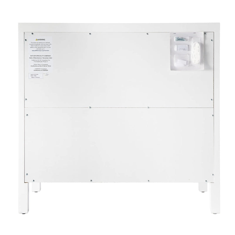 Nora 3-Drawer Wood Dresser