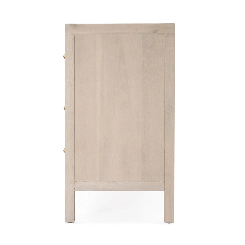 Nora 3-Drawer Wood Dresser