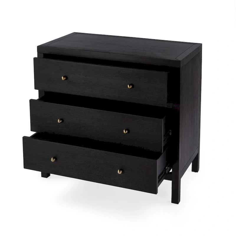 Nora 3-Drawer Wood Dresser