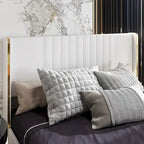 LED Platform Bed with Storage Drawer - Contemporary Bedroom Furniture