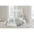 Hallityn White Twin Tent Bed